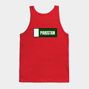 Pakistan Flag Colors Tank Top